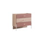 Hanah Home Cómoda Rosetta Marrón y Rosa